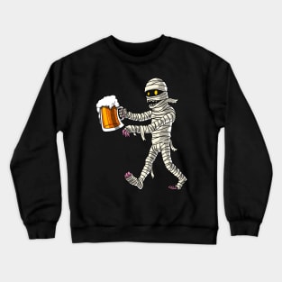 Mummy Beer Party Crewneck Sweatshirt